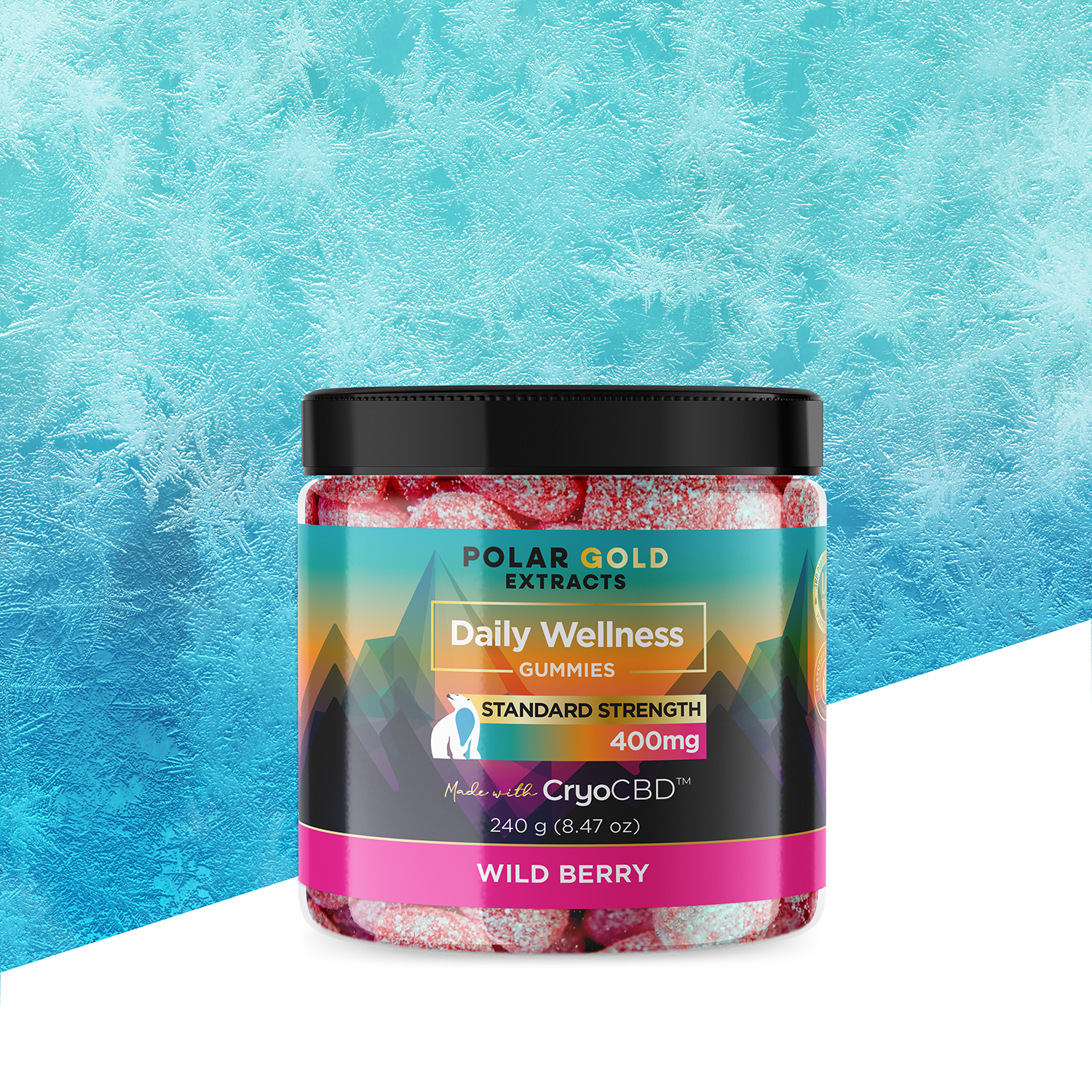 CryoCBD Gummies | 400mg CBDa