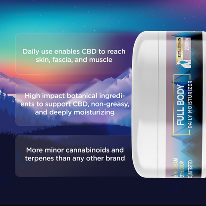 CryoCBD Daily Moisturizer | 2000mg CBDa